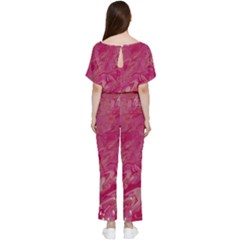 Batwing Lightweight Chiffon Jumpsuit 