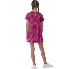 Kids  Asymmetric Collar Dress 