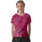My Pour Cup Painting CBDOilPrincess 5ccf1e57-fc80-4e9f-bf46-a93057c672a9 Kids  Frill Chiffon Blouse