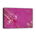 My Pour Cup Painting CBDOilPrincess E6d0aa64-0a00-4bb0-9d64-d9c98a867acf Deluxe Canvas 18  x 12  (Stretched)