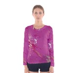 My Pour Cup Painting CBDOilPrincess E6d0aa64-0a00-4bb0-9d64-d9c98a867acf Women s Long Sleeve Tee