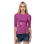 My Pour Cup Painting CBDOilPrincess E6d0aa64-0a00-4bb0-9d64-d9c98a867acf Quarter Sleeve Raglan Tee