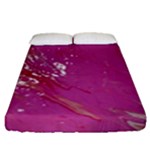 My Pour Cup Painting CBDOilPrincess E6d0aa64-0a00-4bb0-9d64-d9c98a867acf Fitted Sheet (Queen Size)