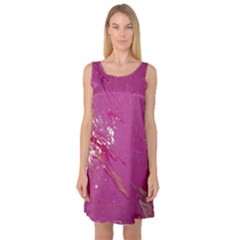 Sleeveless Satin Nightdress 