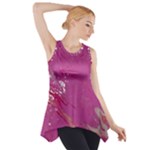 My Pour Cup Painting CBDOilPrincess E6d0aa64-0a00-4bb0-9d64-d9c98a867acf Side Drop Tank Tunic