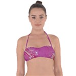 My Pour Cup Painting CBDOilPrincess E6d0aa64-0a00-4bb0-9d64-d9c98a867acf Halter Bandeau Bikini Top