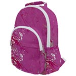 My Pour Cup Painting CBDOilPrincess E6d0aa64-0a00-4bb0-9d64-d9c98a867acf Rounded Multi Pocket Backpack