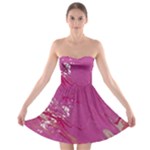 My Pour Cup Painting CBDOilPrincess E6d0aa64-0a00-4bb0-9d64-d9c98a867acf Strapless Bra Top Dress