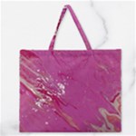 My Pour Cup Painting CBDOilPrincess E6d0aa64-0a00-4bb0-9d64-d9c98a867acf Zipper Large Tote Bag
