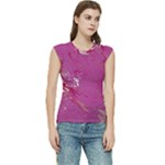My Pour Cup Painting CBDOilPrincess E6d0aa64-0a00-4bb0-9d64-d9c98a867acf Women s Raglan Cap Sleeve Tee