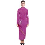 My Pour Cup Painting CBDOilPrincess E6d0aa64-0a00-4bb0-9d64-d9c98a867acf Turtleneck Maxi Dress