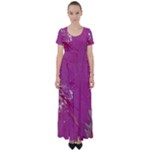 My Pour Cup Painting CBDOilPrincess E6d0aa64-0a00-4bb0-9d64-d9c98a867acf High Waist Short Sleeve Maxi Dress