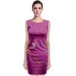 My Pour Cup Painting CBDOilPrincess E6d0aa64-0a00-4bb0-9d64-d9c98a867acf Classic Sleeveless Midi Dress