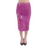 My Pour Cup Painting CBDOilPrincess E6d0aa64-0a00-4bb0-9d64-d9c98a867acf Midi Pencil Skirt