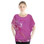 My Pour Cup Painting CBDOilPrincess E6d0aa64-0a00-4bb0-9d64-d9c98a867acf Batwing Chiffon Blouse