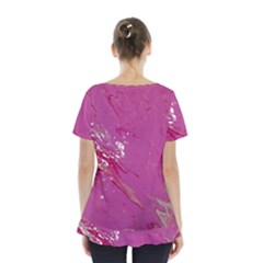 Skirt Hem Sports Top 