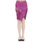 My Pour Cup Painting CBDOilPrincess E6d0aa64-0a00-4bb0-9d64-d9c98a867acf Midi Wrap Pencil Skirt