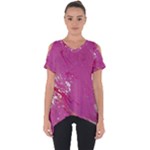 My Pour Cup Painting CBDOilPrincess E6d0aa64-0a00-4bb0-9d64-d9c98a867acf Cut Out Side Drop Tee