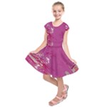 My Pour Cup Painting CBDOilPrincess E6d0aa64-0a00-4bb0-9d64-d9c98a867acf Kids  Short Sleeve Dress