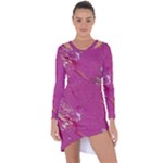 My Pour Cup Painting CBDOilPrincess E6d0aa64-0a00-4bb0-9d64-d9c98a867acf Asymmetric Cut-Out Shift Dress
