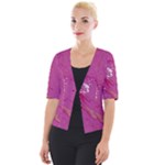 My Pour Cup Painting CBDOilPrincess E6d0aa64-0a00-4bb0-9d64-d9c98a867acf Cropped Button Cardigan