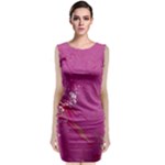 My Pour Cup Painting CBDOilPrincess E6d0aa64-0a00-4bb0-9d64-d9c98a867acf Sleeveless Velvet Midi Dress