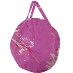 My Pour Cup Painting CBDOilPrincess E6d0aa64-0a00-4bb0-9d64-d9c98a867acf Giant Round Zipper Tote
