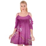 My Pour Cup Painting CBDOilPrincess E6d0aa64-0a00-4bb0-9d64-d9c98a867acf Cutout Spaghetti Strap Chiffon Dress