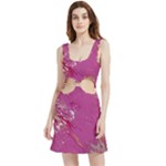 My Pour Cup Painting CBDOilPrincess E6d0aa64-0a00-4bb0-9d64-d9c98a867acf Velvet Cutout Dress