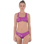 My Pour Cup Painting CBDOilPrincess E6d0aa64-0a00-4bb0-9d64-d9c98a867acf Criss Cross Bikini Set