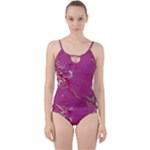 My Pour Cup Painting CBDOilPrincess E6d0aa64-0a00-4bb0-9d64-d9c98a867acf Cut Out Top Tankini Set