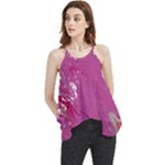 My Pour Cup Painting CBDOilPrincess E6d0aa64-0a00-4bb0-9d64-d9c98a867acf Flowy Camisole Tank Top