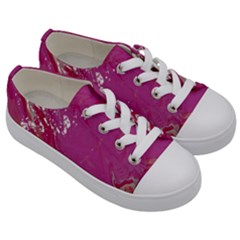 Kids  Low Top Canvas Sneakers 