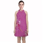 My Pour Cup Painting CBDOilPrincess E6d0aa64-0a00-4bb0-9d64-d9c98a867acf Velvet Halter Neckline Dress 