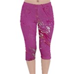 My Pour Cup Painting CBDOilPrincess E6d0aa64-0a00-4bb0-9d64-d9c98a867acf Velvet Capri Leggings 
