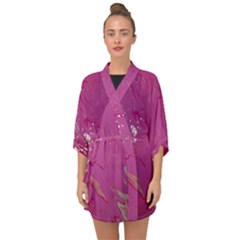 Half Sleeve Chiffon Kimono 