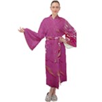 My Pour Cup Painting CBDOilPrincess E6d0aa64-0a00-4bb0-9d64-d9c98a867acf Maxi Velour Kimono