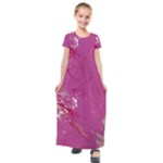 My Pour Cup Painting CBDOilPrincess E6d0aa64-0a00-4bb0-9d64-d9c98a867acf Kids  Short Sleeve Maxi Dress