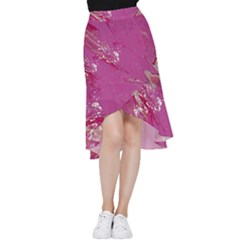 Frill Hi Low Chiffon Skirt 