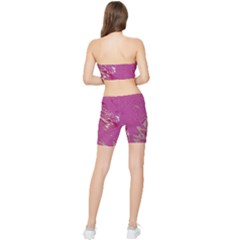 Stretch Shorts and Tube Top Set 