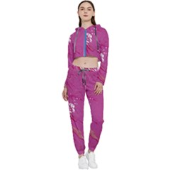 Cropped Zip Up Lounge Set 