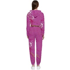 Cropped Zip Up Lounge Set 