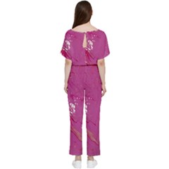 Batwing Lightweight Chiffon Jumpsuit 