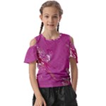 My Pour Cup Painting CBDOilPrincess E6d0aa64-0a00-4bb0-9d64-d9c98a867acf Kids  Butterfly Cutout Tee