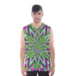 Purple Green White Marijuana Leaves CBDOilPrincess 726130cb-4fcc-4da8-acfb-52b94836ba03 Men s Basketball Tank Top