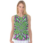 Purple Green White Marijuana Leaves CBDOilPrincess 726130cb-4fcc-4da8-acfb-52b94836ba03 Women s Basketball Tank Top