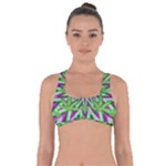Purple Green White Marijuana Leaves CBDOilPrincess 726130cb-4fcc-4da8-acfb-52b94836ba03 Got No Strings Sports Bra