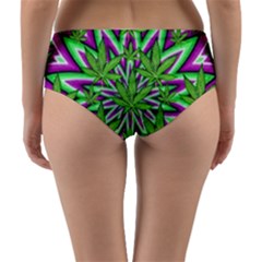 Reversible Mid-Waist Bikini Bottoms 