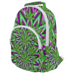 Rounded Multi Pocket Backpack 