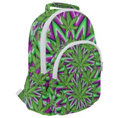Rounded Multi Pocket Backpack 
